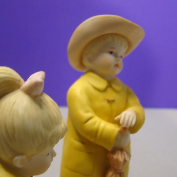 Home Interiors Denim Days Puddle Jumpers Figurine 1999 #88013-99 - Picture 16 of 16